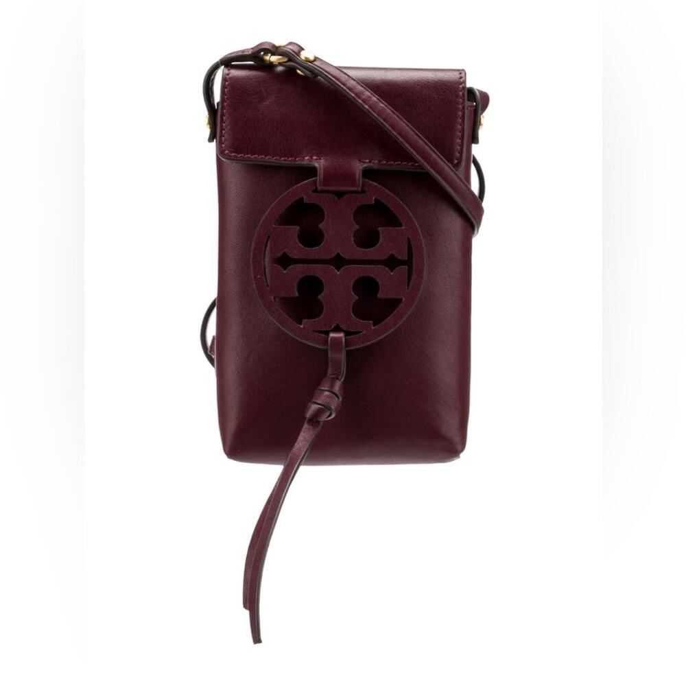 Tory Burch Maroon Shoulder Bag EUC